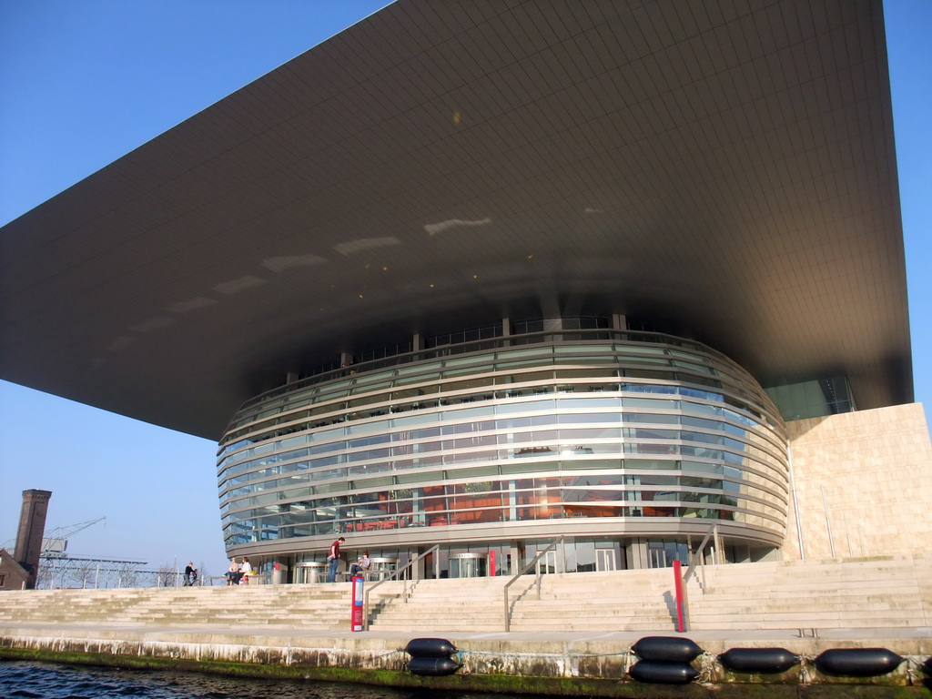 The Copenhagen Opera House, viewed from the DFDS Canal Tours boat