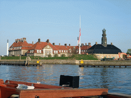 The Central Guard building at the Old Naval Yard at Nyholm island, viewed from the DFDS Canal Tours boat