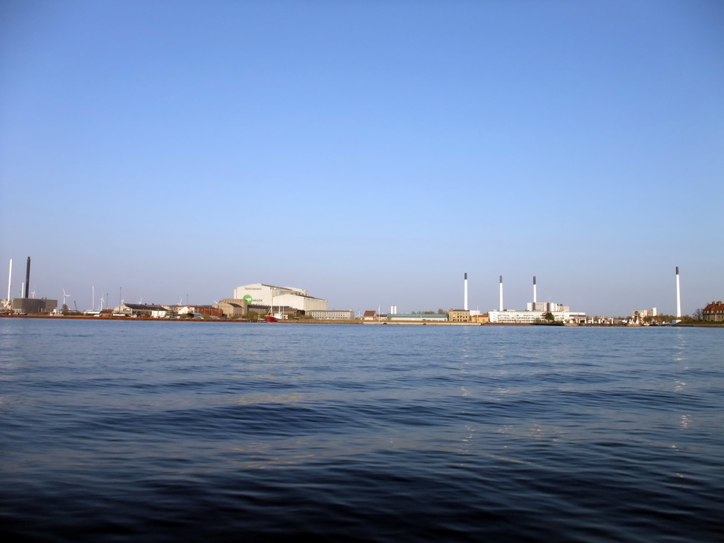 Refshaleøen island, viewed from the DFDS Canal Tours boat