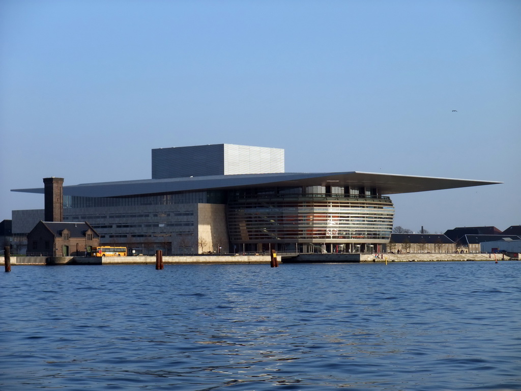 The Copenhagen Opera House, viewed from the DFDS Canal Tours boat