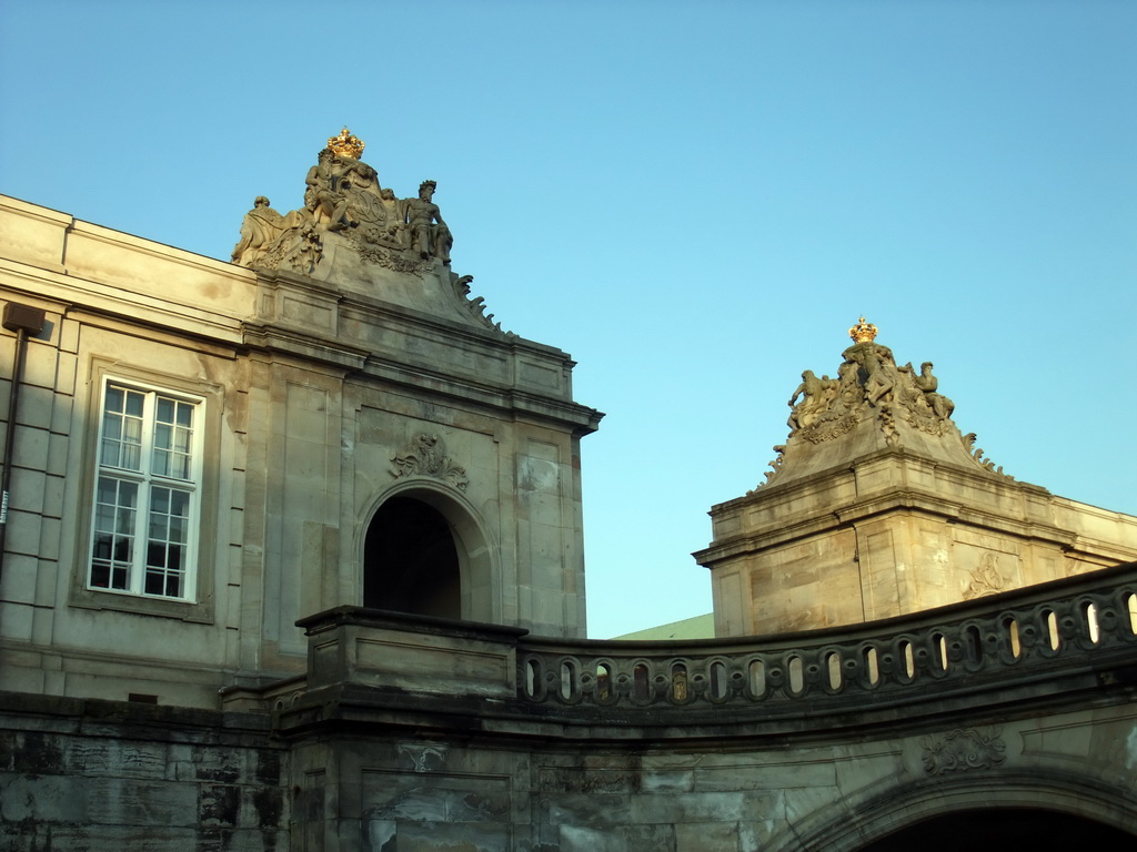 The pavilions at the southwest side of the Christiansborg Palace, viewed from the DFDS Canal Tours boat