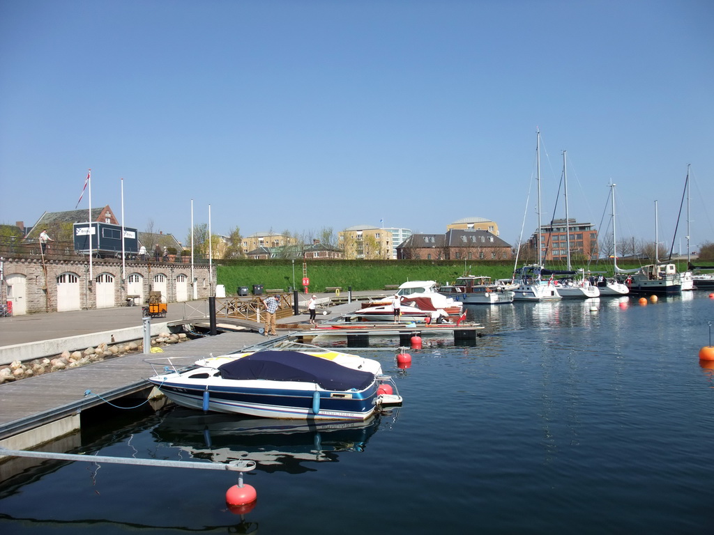 Boats at the Langelinie Marina