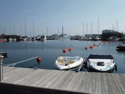 Boats at the Langelinie Marina