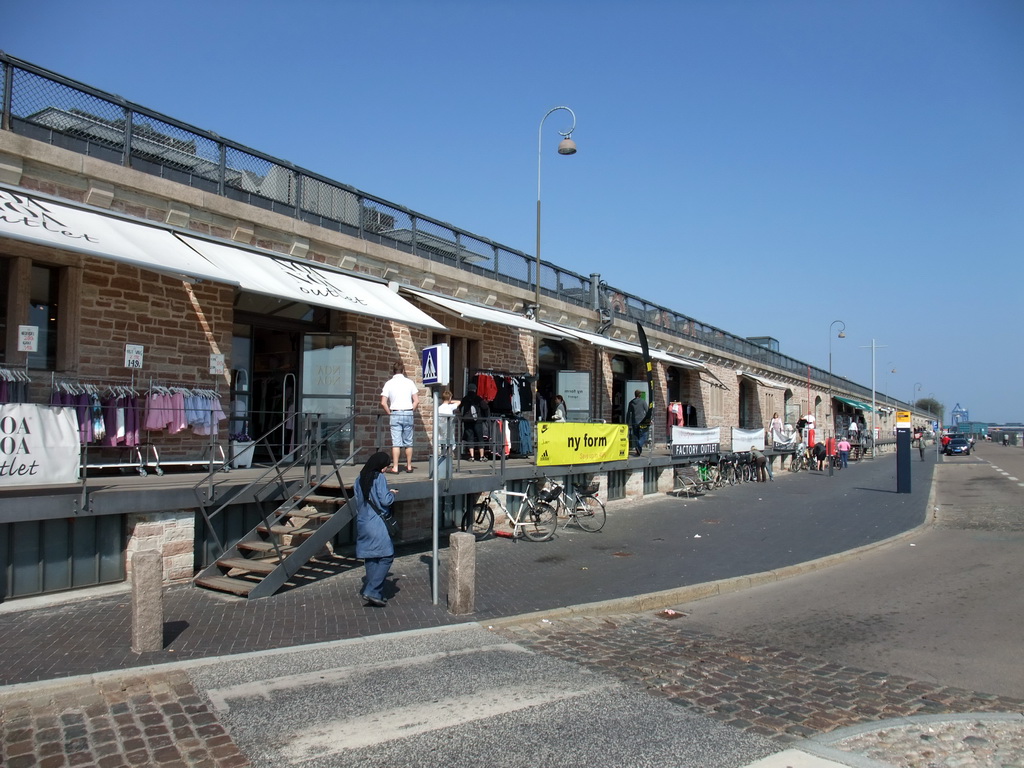 Stores at the Langelinie pier