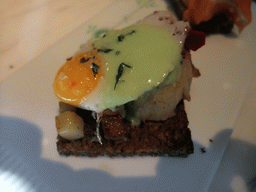 Smørrebrød at the Royal Café at Amagertorv square