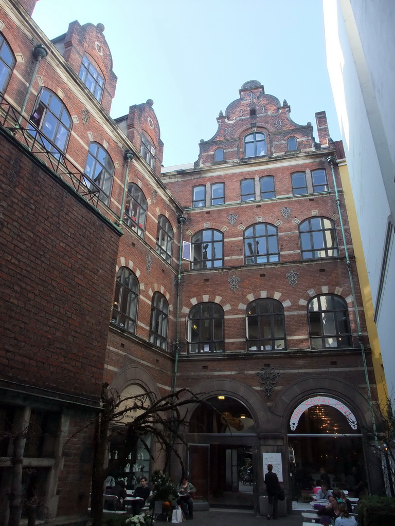 Front of the Royal Café at Amagertorv square