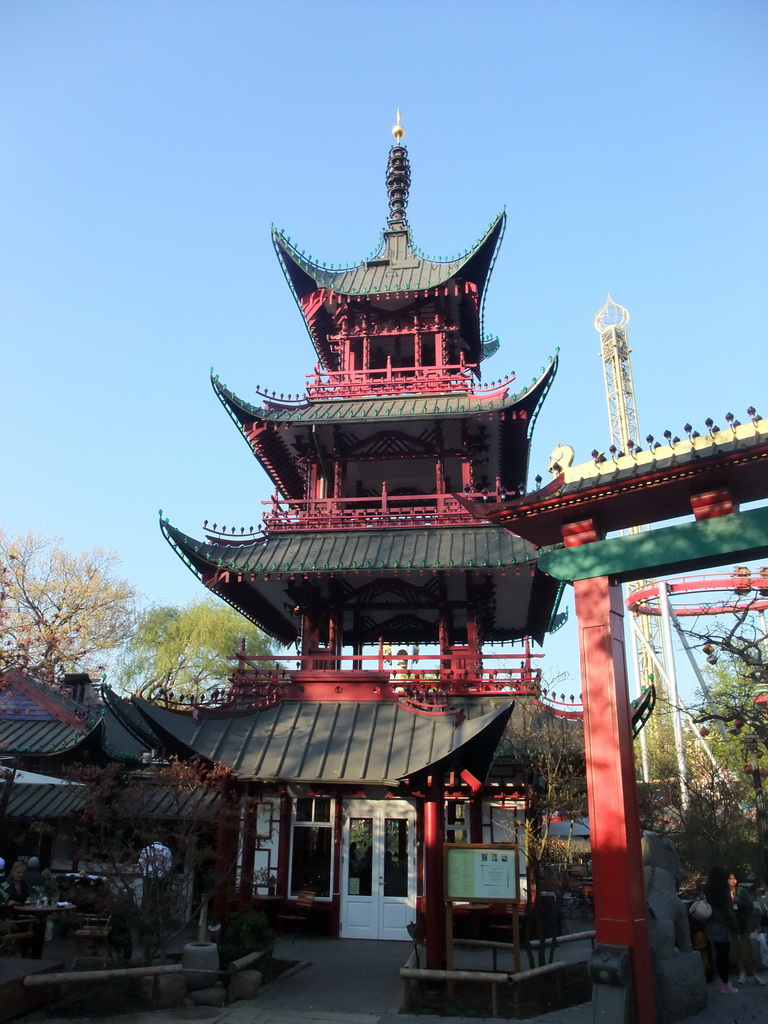 The Chinese Tower at the Tivoli Gardens