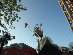 The attraction `Vertigo` at the Tivoli Gardens