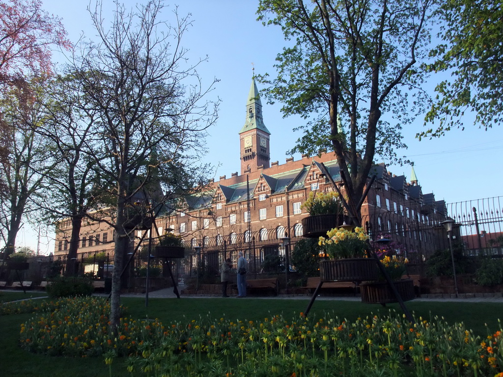 The Copenhagen City Hall, viewed from the Tivoli Gardens