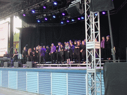 Gospel choir at the Open Air Stage at the Tivoli Gardens