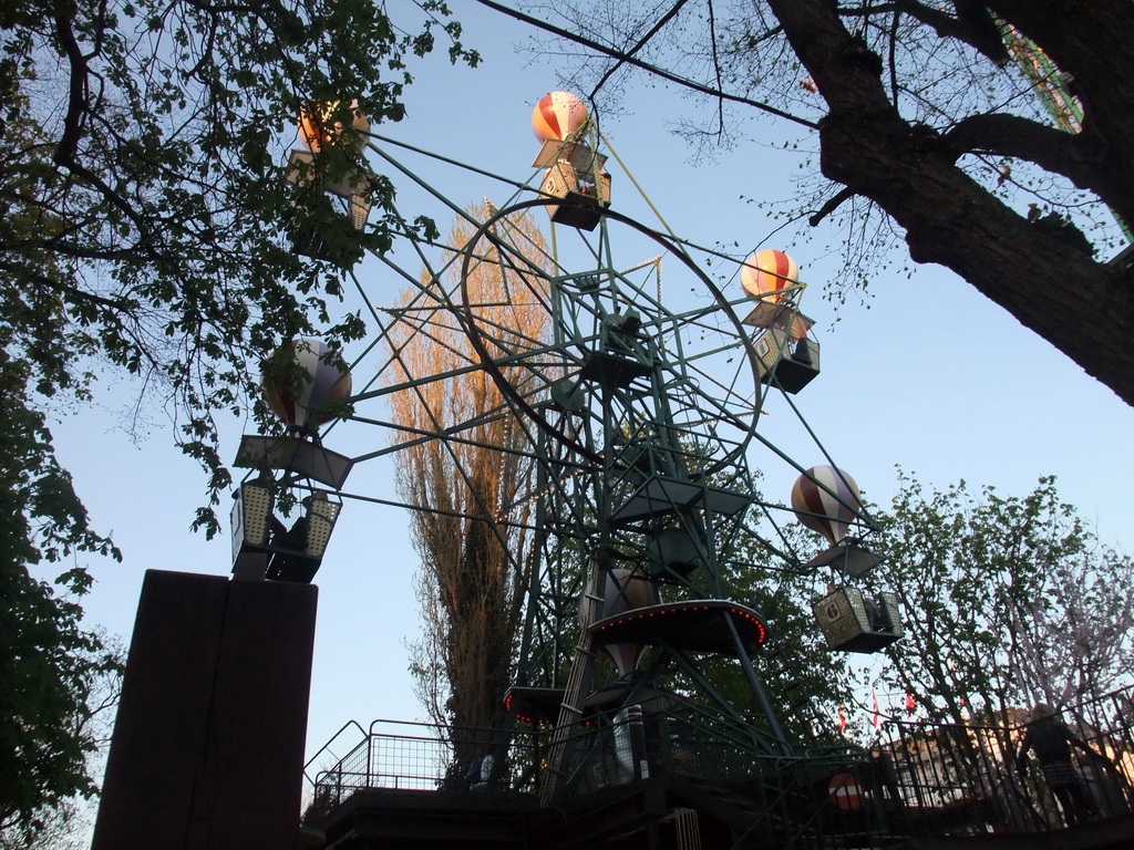 The attraction `The Ferris Wheel` at the Tivoli Gardens