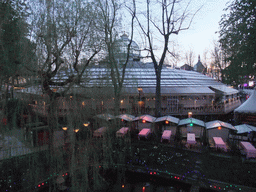The Glass Hall Theatre, viewed from the `Pirateriet` restaurant at the Tivoli Gardens