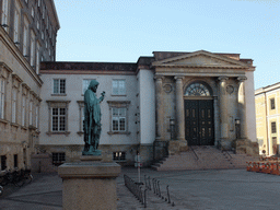 Northwest side of Christiansborg Palace at Prins Jørgens Gård street