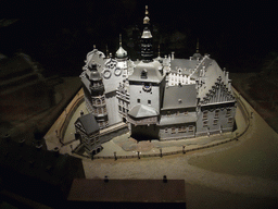 Scale model of Copenhagen Castle, at the Castle Ruins under Christiansborg Palace