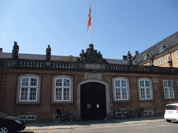 The front of the Nationalmuseet museum