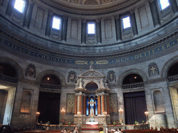 The nave and altar of Frederik`s Church