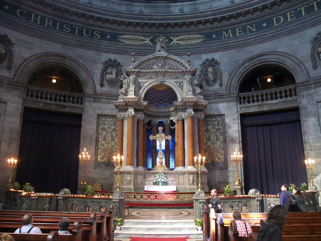 The altar of Frederik`s Church