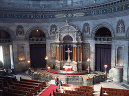 The altar of Frederik`s Church, viewed from the upper floor