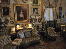 Room in Christian VIII`s Palace at Amalienborg Palace