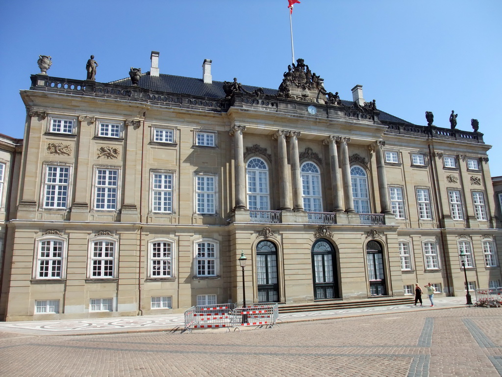 Frederick VIII`s Palace at Amalienborg Palace