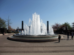 Fountain at the Amaliehaven garden of the Amalienborg Palace