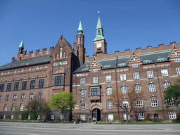 The southwest side of the Copenhagen City Hall