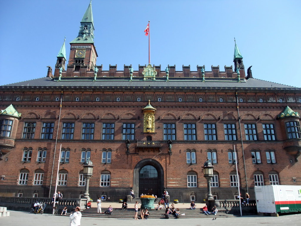 The Copenhagen City Hall at City Hall Square