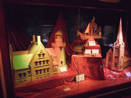 Scale models built from matchsticks, in the Ripley`s Believe It or Not! Museum