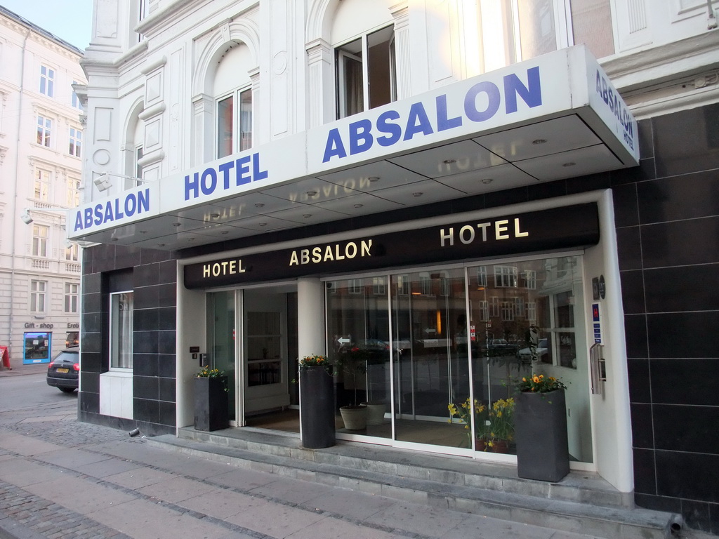 Front of the Absalon City Hotel Copenhagen