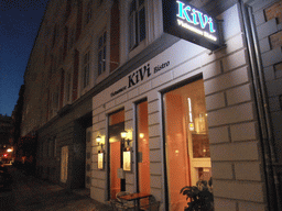 Front of the Vietnamese Bistro Kivi restaurant at the Colbjørnsensgade street