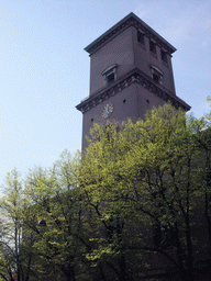 Tower of the Church of Our Lady (Vor Frue Kirke, Cathedral of Copenhagen)