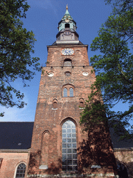 Front and tower of St. Peter`s Church