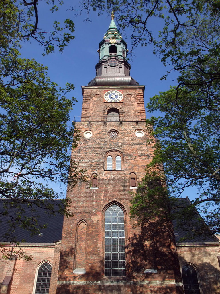 Front and tower of St. Peter`s Church