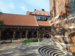 Outer square of St. Peter`s Church