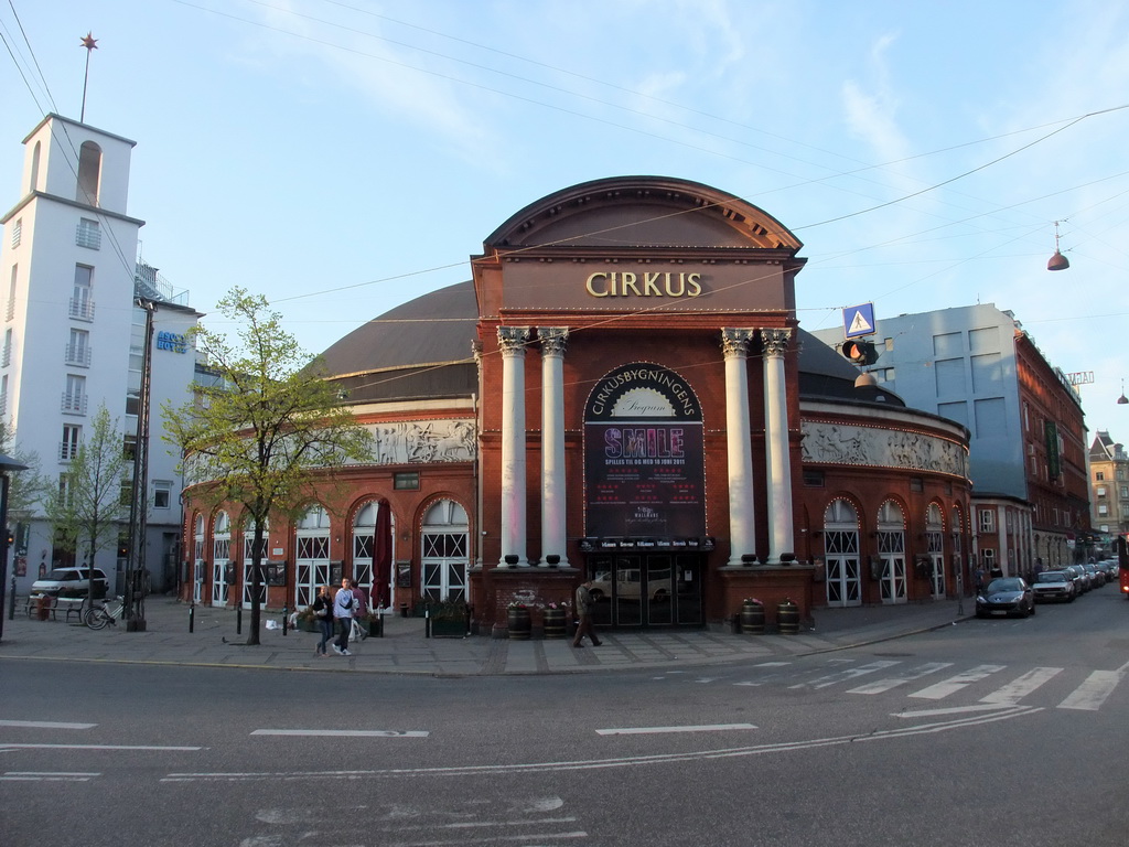 The Cirkusbygningen circus at Axeltorv square