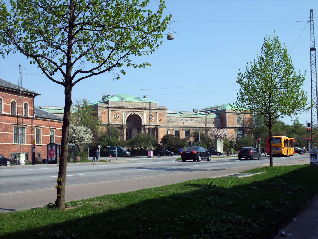 The Statens Museum for Kunst at Østervoldgade street