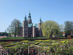 The northeast side of the Rosenborg Castle and the Rosenborg Castle Gardens