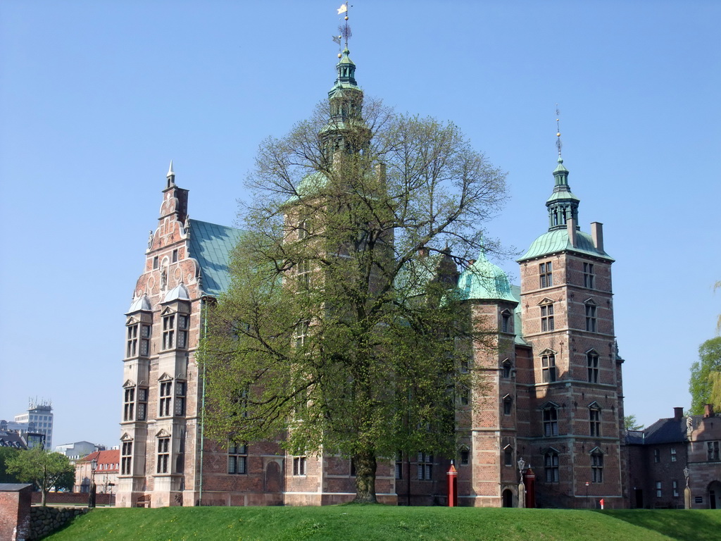 The east side of the Rosenborg Castle