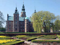The northeast side of the Rosenborg Castle and the Rosenborg Castle Gardens