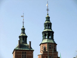 The towers of the Rosenborg Castle