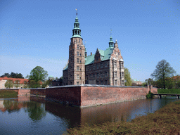 The south side of the Rosenborg Castle and its canal