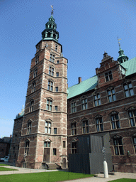 Southwest side and tower of the Rosenborg Castle
