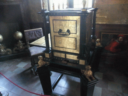 Christian IV`s Writing Closet at the ground floor of Rosenborg Castle