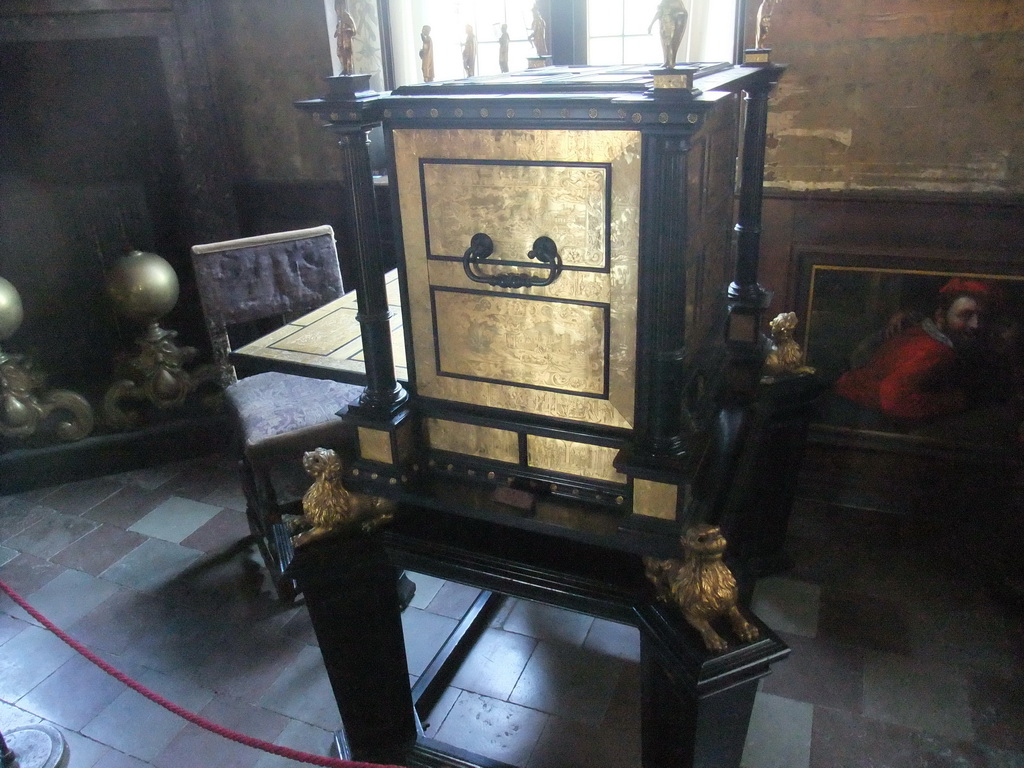 Christian IV`s Writing Closet at the ground floor of Rosenborg Castle