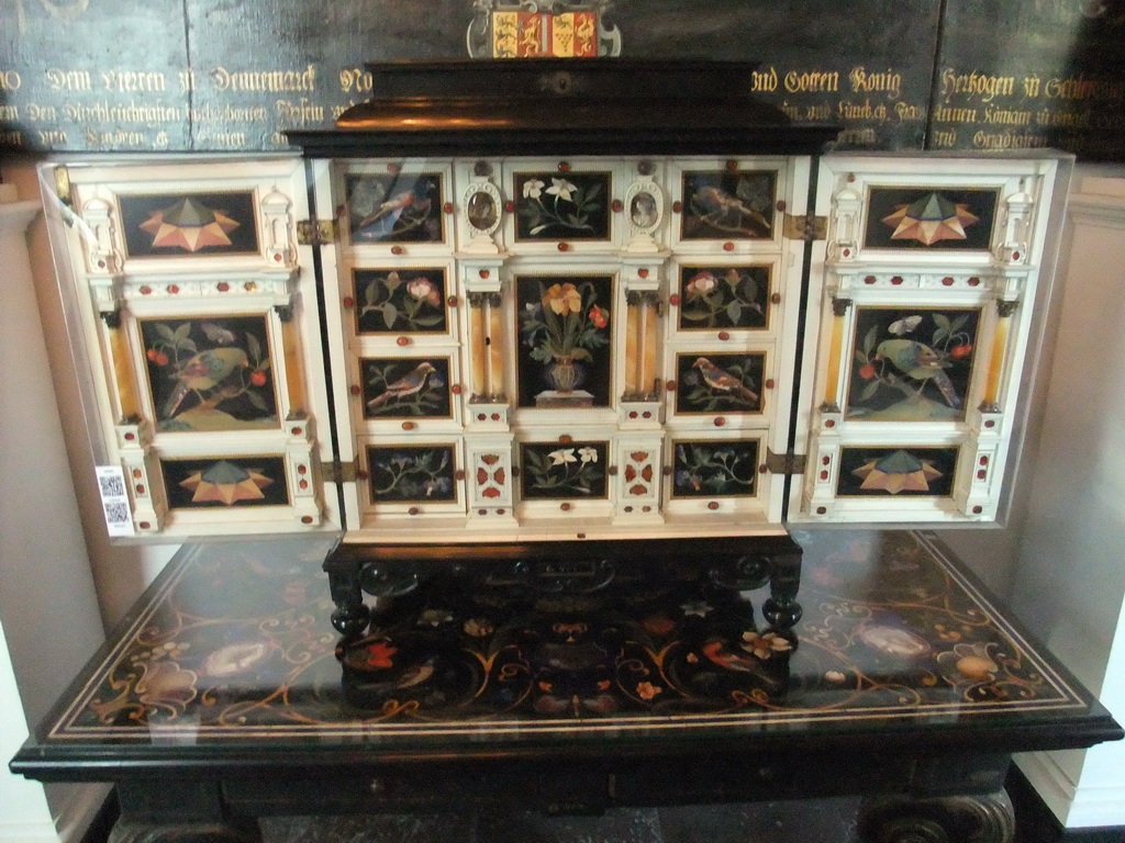 Jewel Cabinet in the Stone Passage at the ground floor of Rosenborg Castle