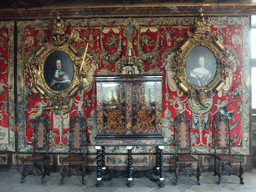 Christian V`s Room at the ground floor of Rosenborg Castle