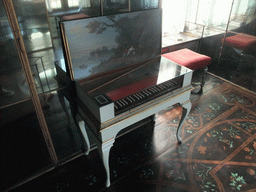 Spinet in the Mirror Cabinet at the first floor of Rosenborg Castle