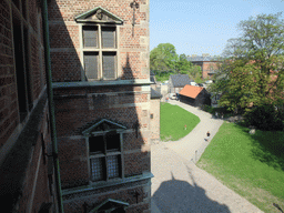 View from a window on the northeast side of the second floor of Rosenborg Castle
