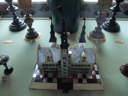 Scale model of Rosenborg Castle in the Corridor at the first floor of Rosenborg Castle