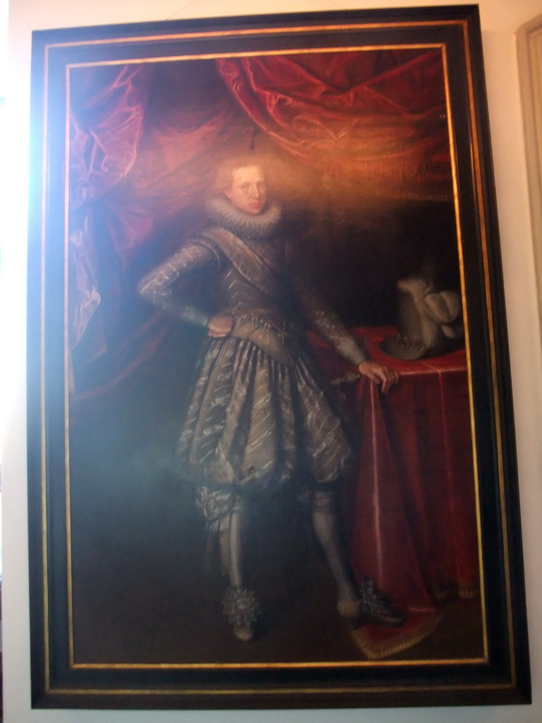 Painting in the Stone Passage at the ground floor of Rosenborg Castle